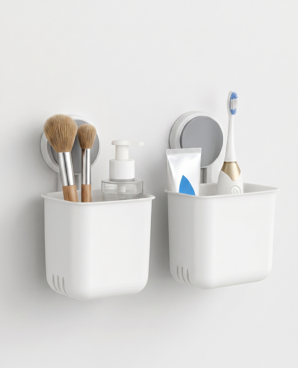 Self Adhesive Brush Holder, Waterproof adhesive ( Pack of 2 )