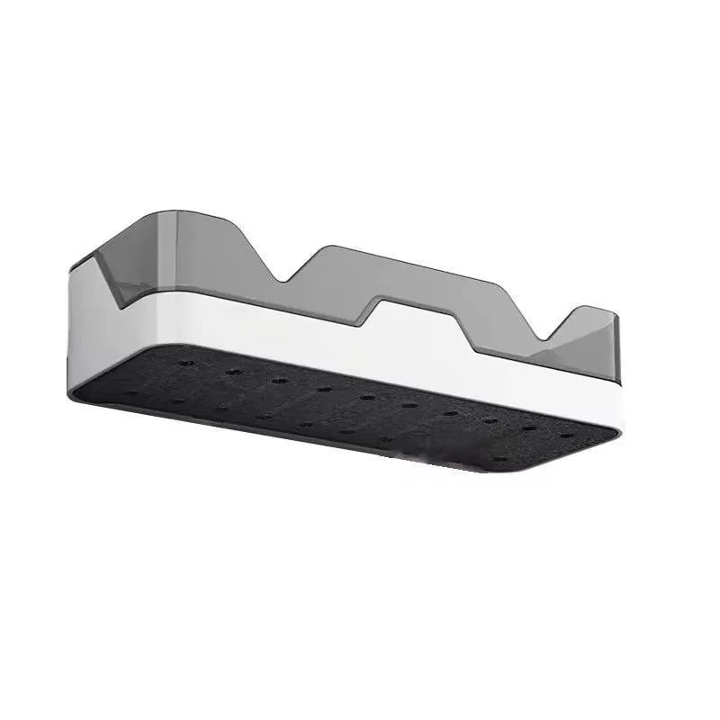 Self Adhesive Bathroom Shelf, Damage-Free, No-Drill Installation, Without Drilling Wall Mounted Storage Rack for Shower, Kitchen & Wash Basin  (PACK OF 2)